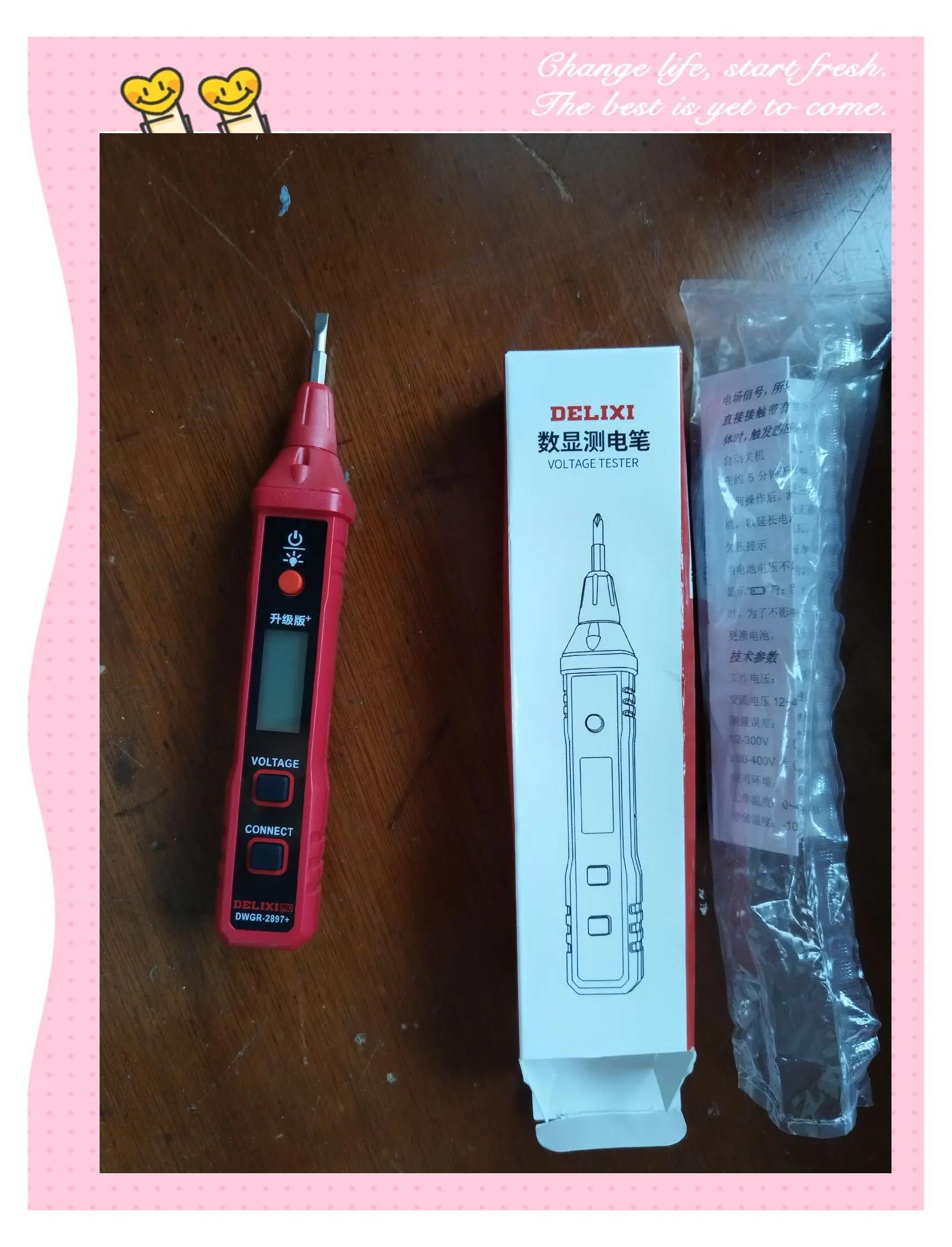 德力西數(shù)顯測(cè)電筆 電路檢測(cè)的得力助手